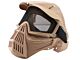 Big Foot Tactical Full Face Protection with Eye Protection (Re-Enforced) (Tan)
