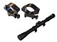 ACM Tactical Scope 4x Fixed Zoom (11mm & 20mm Rails Mount - Black) (Bundle Deal)