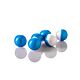 Hwasan 0.68 Two Tone Blue Paintball Balls Chalk Balls x 10