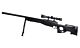 Saigo Defense L96 Sniper Rifle with Hunter Scope and Bipod (Black)