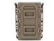 Big Foot M4/AK Fast Magazine Pouch (Polymer - Adjustable Elasticated Retention - Tan)