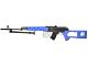 JG SVD Sniper Rifle with Bipod (Faux Wood - 0511MG - BLUE)