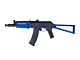 Double bell AKS74U AEG (Polymer Body/Metal Gearbox - Blue - BYP-01B)