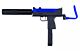 Well G11 Gas Blowback Rifle SMG (with Silencer - WELLG11) Blue
