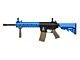 Lancer Tactical M4  LT-12 Gen 2 EVO RIS Carbine AEG Rifle (Inc. Battery and Smart Charger - Blue - V2)