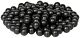 Hwasan .43 Rubber Paintball - 0.76g - 200pcs - Black