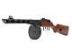 Snow Wolf PPSH AEG (Real Wood - SW-09W - Dual Magazine)