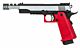KLI Hi-Capa 5.1 Special Edition Gas Blowback Pistol (Silver/Red - GB-0744X)