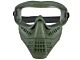 Big Foot Lower Vented Full Face Mask (Clear Lens - OD)