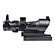 ACM Scope ACOG Dot Sight (32mm Lens with 20mm and 11mm Mounts - Black)