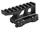 Big Foot Picatinny Riser Mount (E Style - Black)