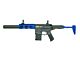 Ares Amoeba Short Honey Badger with Extended Silencer (AM-014-BK - Blue)