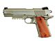 Colt 1911 (Rail) Co2 Blowback Pistol (Silver - Cybergun - 180530)