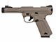 Action Army Ruger MKIV Gas Blowback Pistol (AAP01 - Tan - SEMI-ONLY)