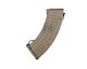 Battleaxe Mid-Cap Magazine AK Waffle 110 Rounds (B18B - Tan)