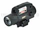 Gomu Weapon Torch Light with Red Laser  (20mm Mount)