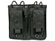 Big Foot Magazine Pouch (Open Top - Double - Black)