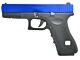 HFC 17 Series Gen. 3 Gas Blowback Pistol (ABS Body and Metal Slide - Inc. Pistol Case - Blue - HFC-HG-185)