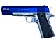 Colt 1911 Dual Tone Spring Pistol (BLUE - Metal Slide - Cybergun - 180131)