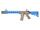Lancer Tactical M4 LT-25 Interceptor AEG Rifle (Inc. Battery and Smart Charger - Blue)