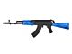 JG AK74 RIS Blowback AEG (Metal/Real Wood - Inc. Battery and Charger - 1021) Blue