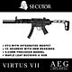 Secutor Virtus VII AEG (Black)