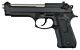 Snow Wolf M9 Gas Blowback Pistol (Black - SW-03-1 BK)