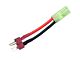 Big Foot Heat Deans Connector (Mini Tamiya Female to Deans Male)