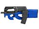 JG D90 SMG with Inbuilt Drum & M4 Magazine (Inc. Battery and Charger - P98-1 - BLUE)