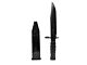 CCCP M4 Rubber Knife with Blade Case and Straps (Black)