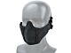 Big Foot Steel Half Face Mesh Mask (Kids/Mini Version - Black)