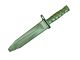 CCCP M4 Rubber Knife with Blade Case and Straps (OD)