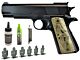 HFC 1911 Gas Pistol (Non-Blowback - Black - HG-123B) (Starter Pack)