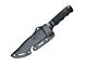 ACM Mini Rubber Knife with Blade Case (Black)