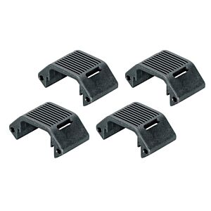 Ares Amoeba Handguard Standard Unit (Black - 4 Pieces Set) (AM-DH-013-BK)