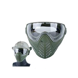 Big Foot Piloteer Vented Full Face Mask (Clear Lens - OD)