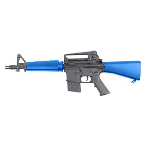 Double Bell M16 Stubby AEG (Full Metal - CAR-15 - Blue - 086)