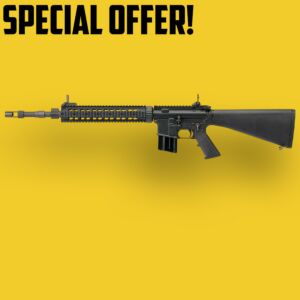 Colt MK12 MOD1 Gas Blowback Rifle (by GHK - Forged Version - Black - DMR)