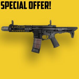 Strike Industries x EMG 7 AR Strike Oppressor M4 Short Barrel Gas Blowback by Cyma (SI.1302 BK)