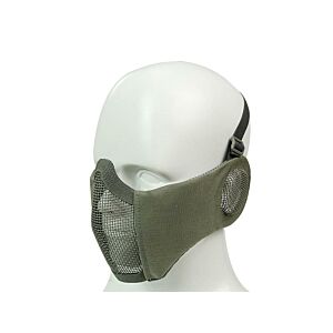 Big Foot Strike Steel Mesh Mask with Ear Protection (Urban Grey)