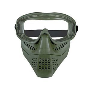Big Foot Lower Vented Full Face Mask (Clear Lens - OD)