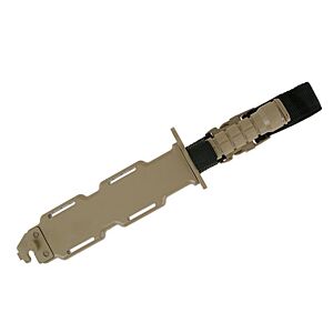 CCCP M4 Rubber Knife with Case and Straps (Tan)