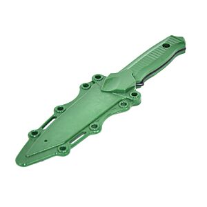 Rubber Knife with Hard Holster (Green)