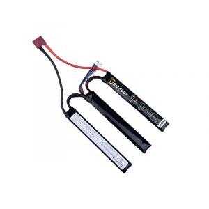 Big Foot Heat Lipo Battery 1450mAh 11.1v 25c Stick (3 Way Split - DEANS)