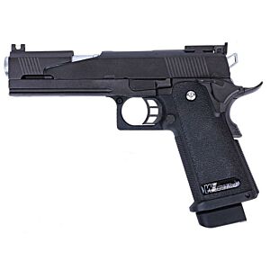 WE 5.1 Dragon Gas Blowback Pistol (Version A - Black)