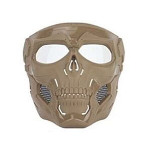 Big Foot Full Face Skull Mask (Tan)