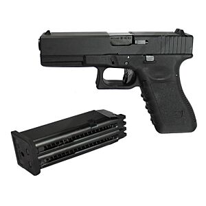 WE 17 Series Pistol Double Barrel GasBB Pistol (Ful Metal)