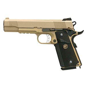 WE MEU Gas Blowback Pistol (Rail Version - Metal - Tan)