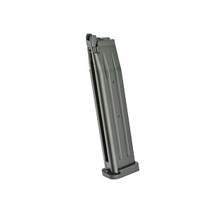 Jag Precision x Taran Tactical International Licensed Hi-Capa Series Extended ALPHA Magazine (TTI - Black - 42 Rounds)