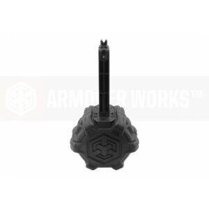 Armorer Works  Desert Eagle 350 Rounds Gas Drum Magazine (AW-DRMG16 - Desert Eagle Series - Black)